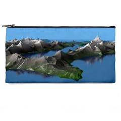 Mountain Landscape Rocky Rocks Geology Scenic Pencil Case by danenraven