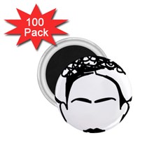 Frida Kahlo  1 75  Magnets (100 Pack)  by Sobalvarro