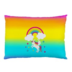 Unicorn Einhorn Licorne Pillow Case (two Sides) by gasi