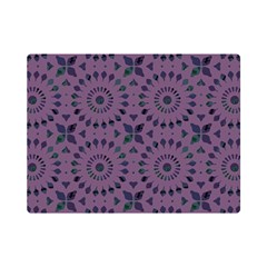 Kaleidoscope Scottish Violet Flano Blanket (mini) by Mazipoodles