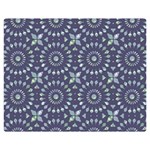 Kaleidoscope Deep Purple Flano Blanket (Medium) 60 x50  Blanket Front