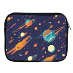 Space Galaxy Planet Universe Stars Night Fantasy Apple iPad 2/3/4 Zipper Cases Front