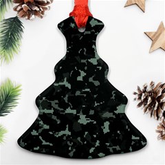 Pattern Texture Army Military Background Ornament (christmas Tree) 