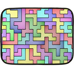 Colorful Stylish Design Fleece Blanket (mini) by gasi