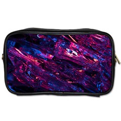 Space Futuristic Shiny Abstraction Toiletries Bag (two Sides) by Pakemis