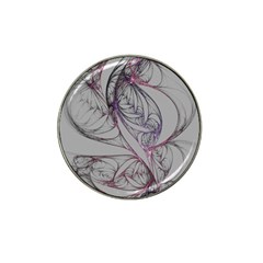 Abstract Background Watercolor Hat Clip Ball Marker by Ravend