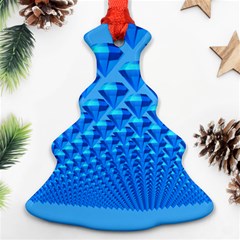 Diamond Pattern Ornament (christmas Tree)  by Sparkle