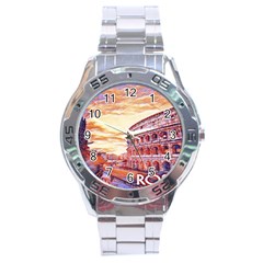 Rome Colosseo, Italy Stainless Steel Analogue Watch by ConteMonfrey