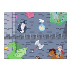 Dnd Premium Plush Fleece Blanket (mini) by NerdySparkleGoth