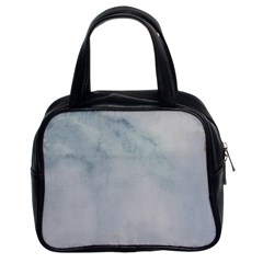 Smoky Clouds In Lake And Mountains Classic Handbag (two Sides) by qygartwork