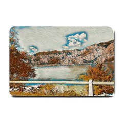 Side Way To Lake Garda, Italy  Small Doormat by ConteMonfrey