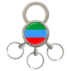 Dagestan Flag 3-ring Key Chain by tony4urban