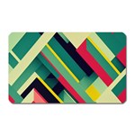 Pattern Abstract Geometric Design Magnet (Rectangular) Front