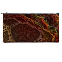 Fractal Pattern Geometric Pattern Pencil Case by danenraven