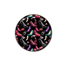 Heels Shoes Pattern Feminine Art Hat Clip Ball Marker by Ravend