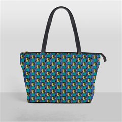 Evita Pop Art Style Graphic Motif Pattern Classic Shoulder Handbag by dflcprintsclothing