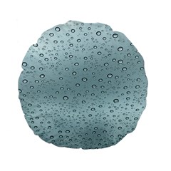 Design Pattern Texture Bubble Standard 15  Premium Flano Round Cushions by artworkshop