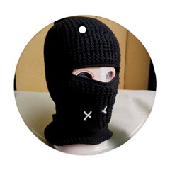 Ski Mask  Ornament (round) by Holyville