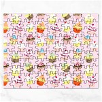 Cupcakes! Rectangular Jigsaw Puzzl Front