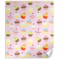 Cupcakes! Canvas 8  X 10  by fructosebat