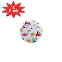 Fruit! 1  Mini Magnet (10 Pack)  by fructosebat