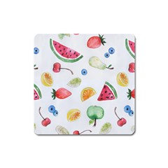 Fruit! Square Magnet by fructosebat