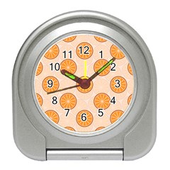 Orange Slices! Travel Alarm Clock by fructosebat