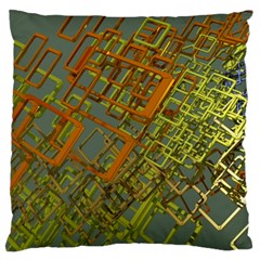 Art 3d Windows Modeling Dimension Standard Premium Plush Fleece Cushion Case (one Side) by Ravend