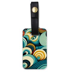 Waves Luggage Tag (one Side) by fructosebat