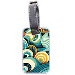 Waves Luggage Tag (two Sides) by fructosebat