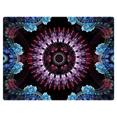 Digitalart Kaleidoscope One Side Premium Plush Fleece Blanket (extra Small) by Sparkle