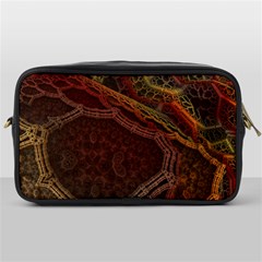 Fractal Pattern Geometric Pattern Toiletries Bag (one Side) by danenraven