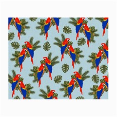 Birds Animals Nature Background Small Glasses Cloth (2 Sides) by Ravend