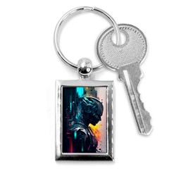 Who Sample Robot Prettyblood Key Chain (rectangle) by Ravend