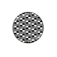 Geometric Pattern Line Form Texture Structure Hat Clip Ball Marker (10 Pack) by Ravend