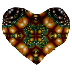 Background Abstract Fractal Annotation Texture Large 19  Premium Heart Shape Cushions by Ravend