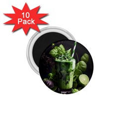 Ai Generated Drink Spinach Smooth Apple Ginger 1 75  Magnets (10 Pack)  by danenraven