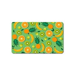 Fruit Tropical Pattern Design Art Pattern Magnet (name Card) by Ravend