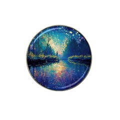 Oil Painting Night Scenery Fantasy Hat Clip Ball Marker (10 Pack) by Ravend