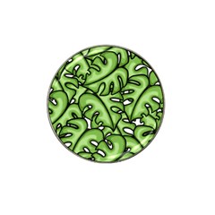 Leaves Nature Monstera Seamless Pattern Repeating Hat Clip Ball Marker (10 Pack) by Ravend