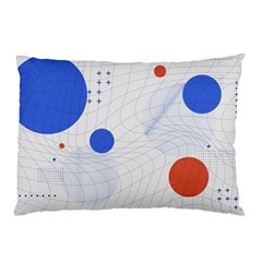 Computer Network Technology Digital Science Fiction Pillow Case by Ravend