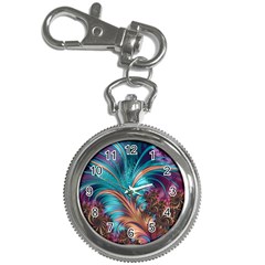 Feather Fractal Artistic Design Conceptual Key Chain Watches by Ravend