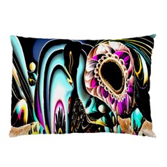 Garden Flower Nature Digital Art Abstract Pillow Case (two Sides) by Ravend