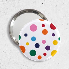 Polka Dot 2 25  Handbag Mirrors by 8989