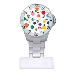 Polka Dot Plastic Nurses Watch by 8989