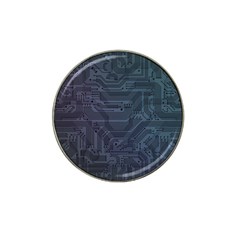 Circuit Board Circuits Mother Board Computer Chip Hat Clip Ball Marker by Ravend