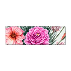 Color-infused Watercolor Flowers Sticker Bumper (10 Pack) by GardenOfOphir