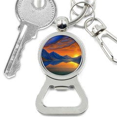 Glorious Sunset Bottle Opener Key Chain by GardenOfOphir