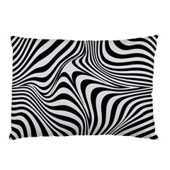 Pattern Geometric Lines Shapes Design Art Pillow Case (two Sides) by Ravend