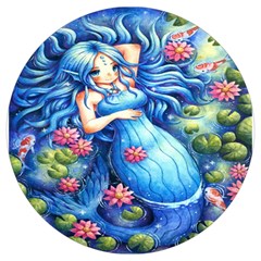 Mermay Round Trivet by artworkshop